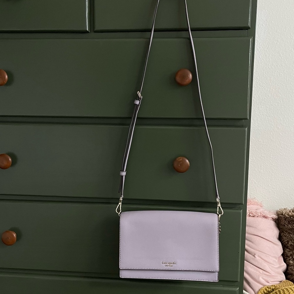 Lilac Kate spade purse
